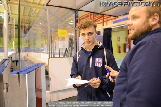 2016-11-01 Hockey Milano Rossoblu U16-Caldaro 1130 Matteo Quartuccio